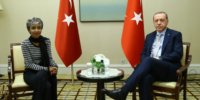 مؤامرة إلهان عمر المُرَوِّعة مع أردوغان، الطاغية التُركي