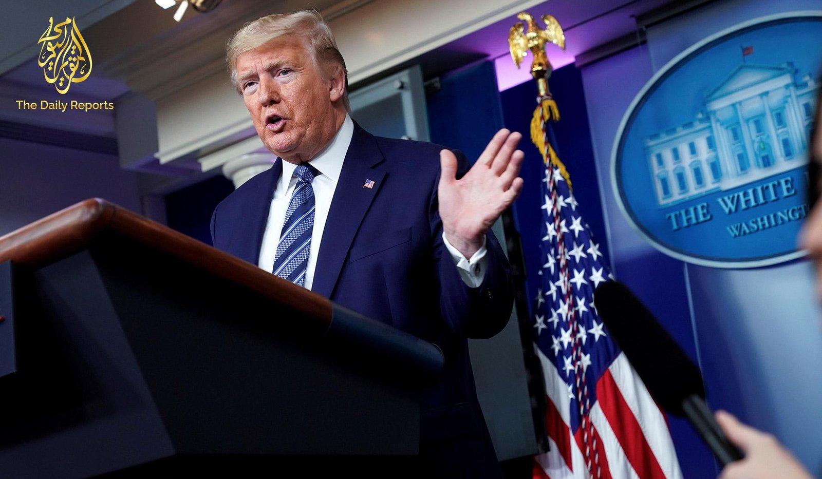 ترامب يجمد التمويل الأمريكي لمنظمة الصحة العالمية