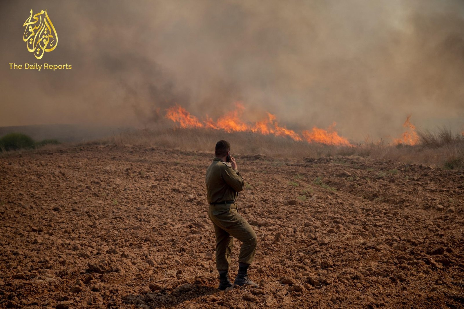 إسرائيل احتدام التوترات في الجنوب ، واندلعت 5 حرائق مع استمرار هجمات البالونات الحارقة
