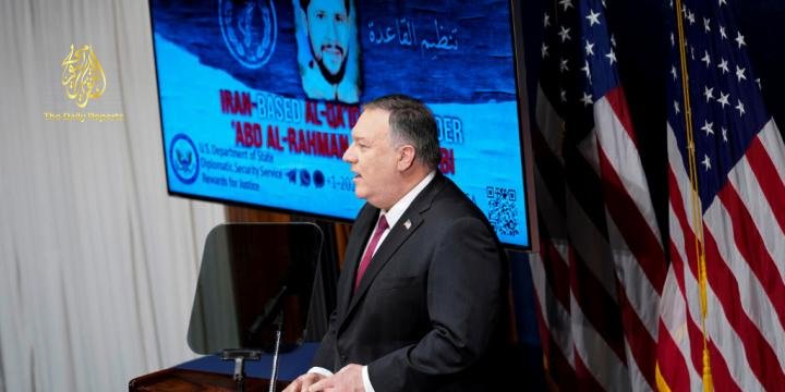 قال بومبيو إن إيران سمحت للقاعدة بــــ”إقامة مقر” عمليات على أراضيها