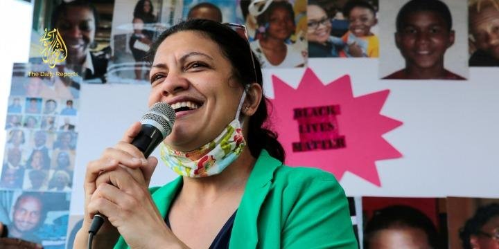 رشيدة طليب تتحدث في حدث كشمير يضم أنصار الجهاد