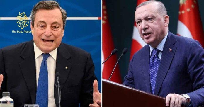 El primer ministro italiano llama “dictador” a Erdogan draghi-erdogan-dictador