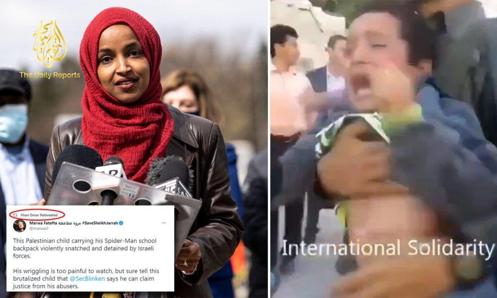Omar retweets video by anti-Israel group investigated by FBI for possible terrorism ties