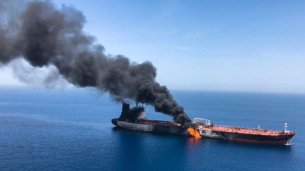 Israel blames Iran for deadly attack on oil tanker off Oman