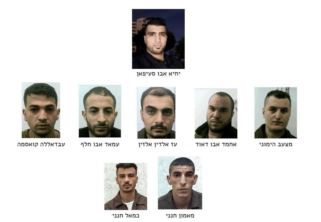 Shin Bet nabs 7 members