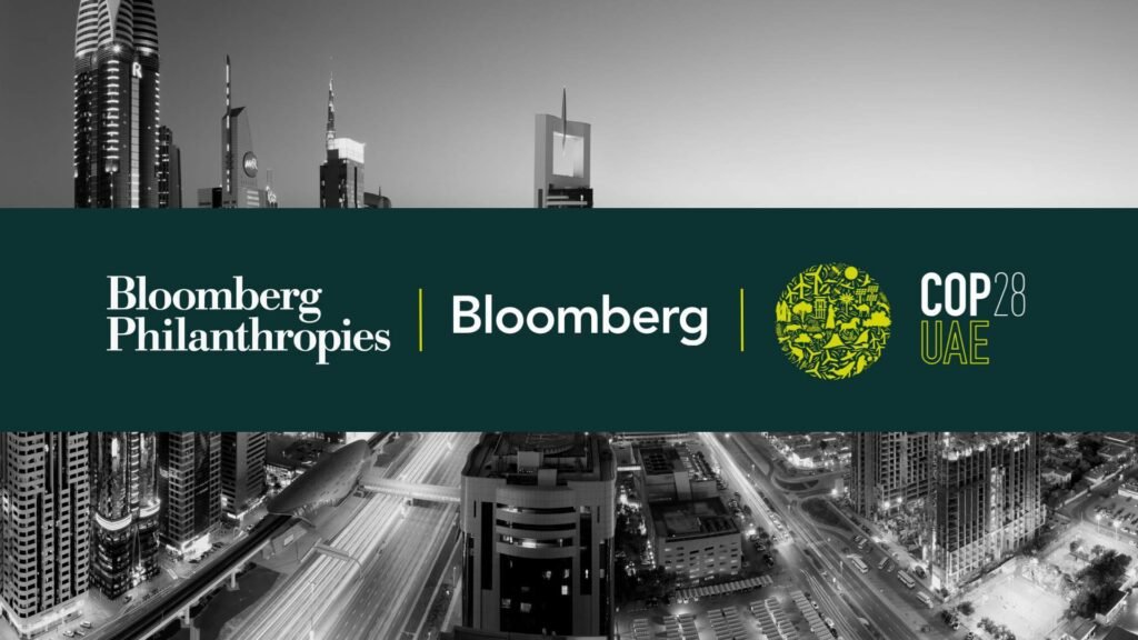Bloomberg Philanthropies and IRENA COP28 partnership