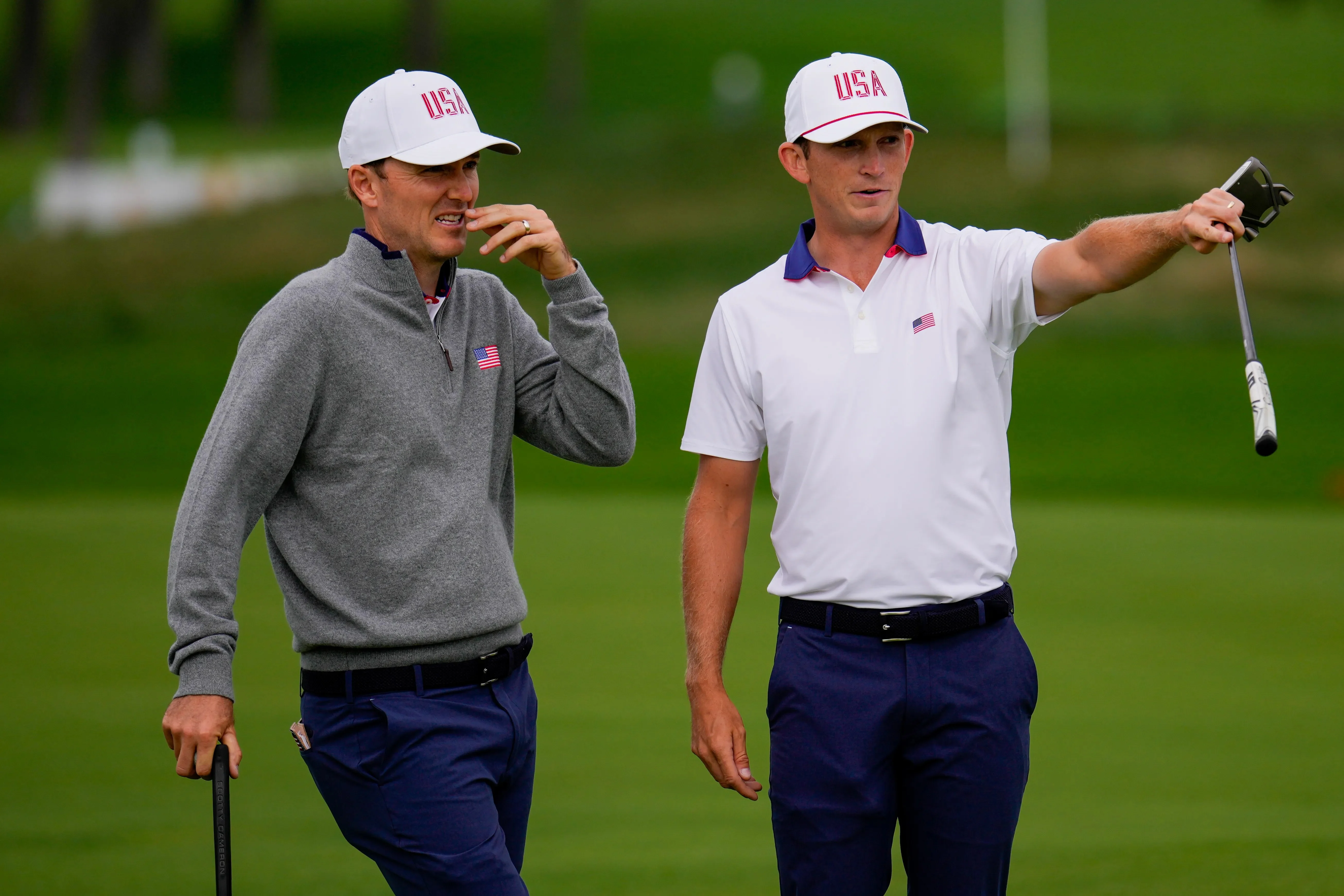 Presidents Cup Teams Finish Practice Presidents Cup Teams Finish Practice