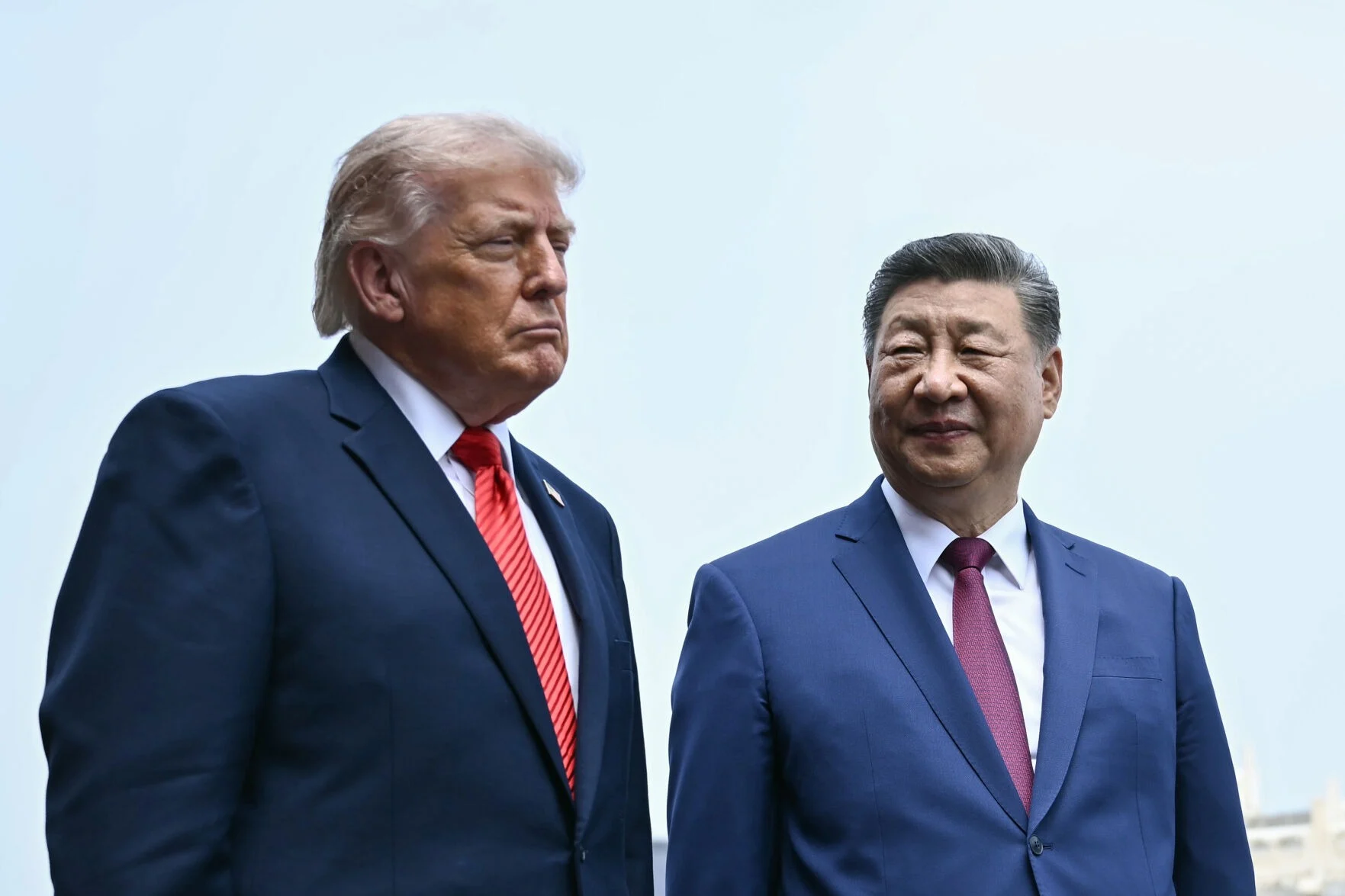 Trump Welcomes Xi Jinping Today Trump Welcomes Xi Jinping Today