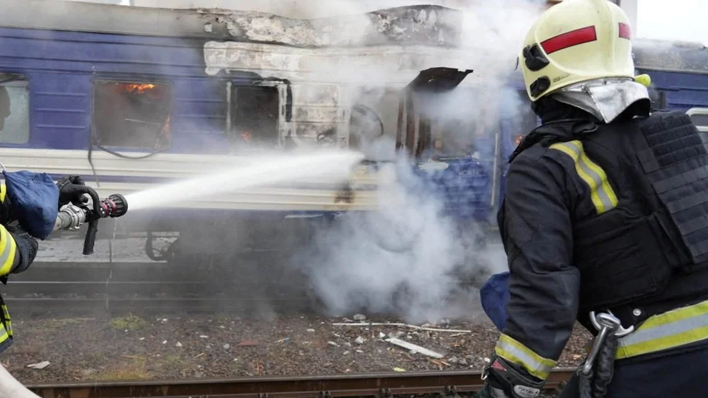Russian Drone Strike Hits Fuel Station Near Poland